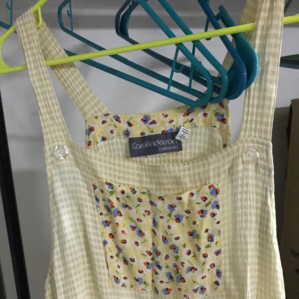 Maxi ‘overall’ dress